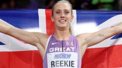 GB's Reekie wins world 800m silver in Glasgow