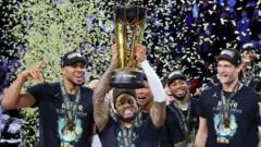 Antetokounmpo inspires Bucks to NBA Cup final win