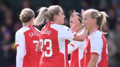 Watch WSL: Everton level late against Arsenal, plus two more games