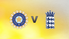 India v England – first ODI scorecard