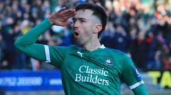 Argyle’s Hardie banishes ghost of FA Cup penalty miss