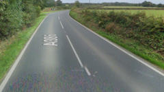 Car driver dies in crash with two vans