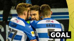 Oakley doubles Morton's lead over stunned Motherwell