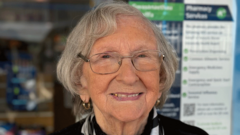 Pharmacist Betty, 91, retires after 59 years