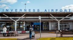 Inverness Airport staffing issues could affect flights 'for weeks'