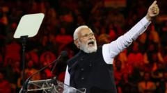 ஆஸ்திரேலியாவில் பிரதமர் மோதி