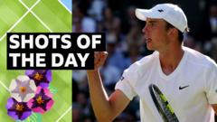 'Oh, superb!' - Tarvet tops best shots from Wimbledon day three