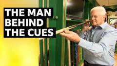 ‘He’s quite fussy!’ – meet the craftsman who makes O’Sullivan’s cues