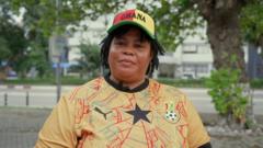 'We are coming': A message to England fans from Ghana
