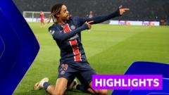 PSG thrash Brest 10-0 on aggregate to reach last 16