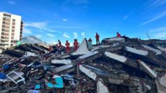West Midlands Fire Service returns from Venezuela earthquake