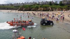 RNLI teams faced 'verbal abuse' over parked cars