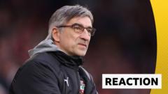 Southampton second half ‘a disaster’ – Juric