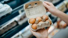 Rising egg prices push food inflation to 18-month high