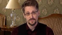 The former CIA contractor and US whistle-blower Edward Snowden