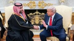 'Things happen' - Trump defends Saudi crown prince over Khashoggi killing
