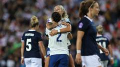England hold off Scotland in Women's Nations League