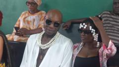Seun Kuti and wife for court