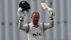 Tattersall tightens Yorkshire grip at Grace Road