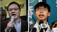 Hong Kong pro-democracy leaders jailed for years