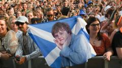 Lewis Capaldi returns to TRNSMT 'firing on all cylinders'