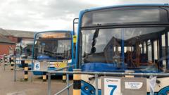 Bus delays spark row between council and operator