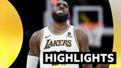 James' 40 points in vain as Lakers lose to Warriors