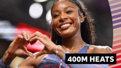 GB's Anning eases into 400m semi-finals alongside John and Ohuruogu