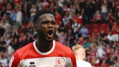 Boro receive £16m bid from Atlanta for Latte Lath