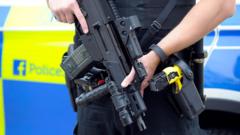 Officers call for police cars to be equipped with guns