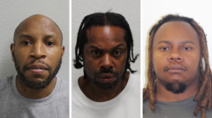 Three jailed for rape of missing 14-year-old girl
