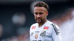 Brazil forward Neymar has successful knee surgery