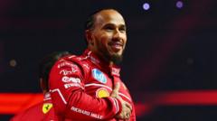 Hamilton 'invigorated' by Ferrari move at F1 launch