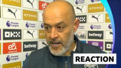 Conceding early made things really hard - Nuno