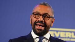 Tory leadership hopeful James Cleverly vows to resurrect Rwanda scheme