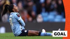 'Sweet Kerolin' - Man City forward scores superb chip
