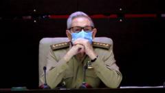 Raúl Castro at the Communist Party congress