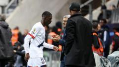 Dembele having treatment for calf strain, say PSG