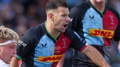 Care ends rugby career with Harlequins victory