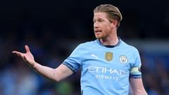 Where could De Bruyne end up after Man City exit?