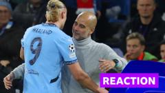 ‘Look at that, it’s unbelievable’ – Guardiola praises Haaland volley