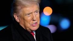 'Minor electrical issue' on Air Force One delays Trump Davos visit