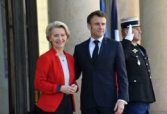 Bà von der Leyen và ông Macron đã gặp nhau vào đầu tuần này tại Paris để chuẩn bị cho chuyến công du đến Trung Quốc 