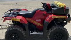 RNLI quad bike stolen from beach car park