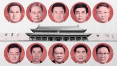 中国新一届政府领导班子的新老面孔