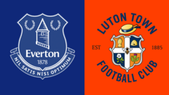 Everton v Luton Town team news
