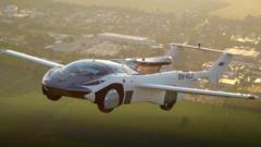 由歐洲企業「克雷恩願景」（Klein Vision）開發的飛行汽車「AirCar」