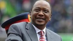 Rais Uhuru Kenyatta wa Kenya