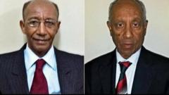 Qondaalota olaanoo Dargii Koloneel Biraanuu Baayih fi Leetanaal jeneraal Addis Tadlaa