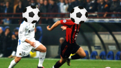 Can you name AC Milan and Inter's teams from 2005?